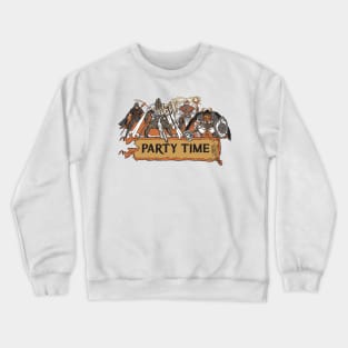 Tabletop RPG - Party Time! Crewneck Sweatshirt